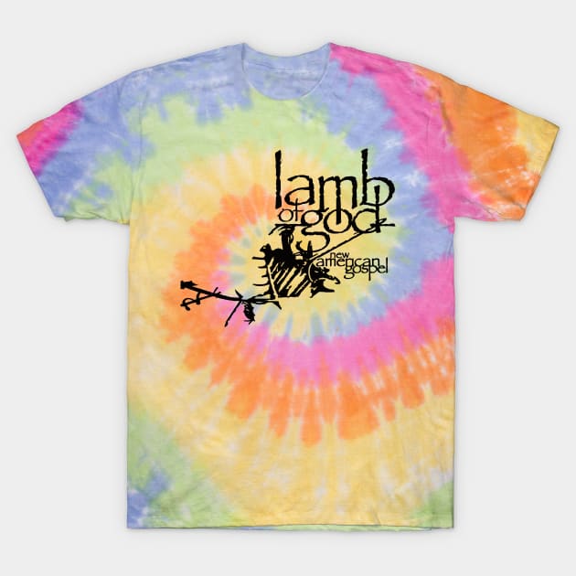 vintage retro lambofgod music T-Shirt by masri hudi